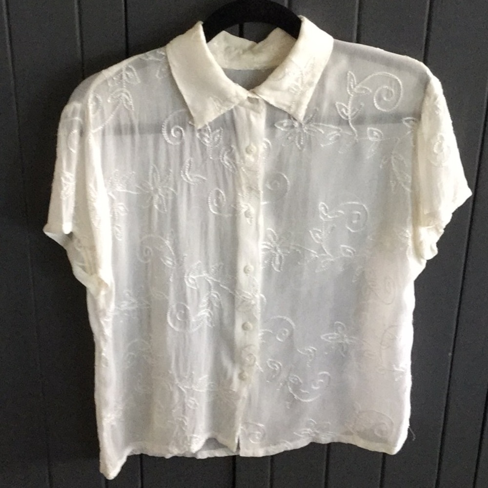 Lace like top